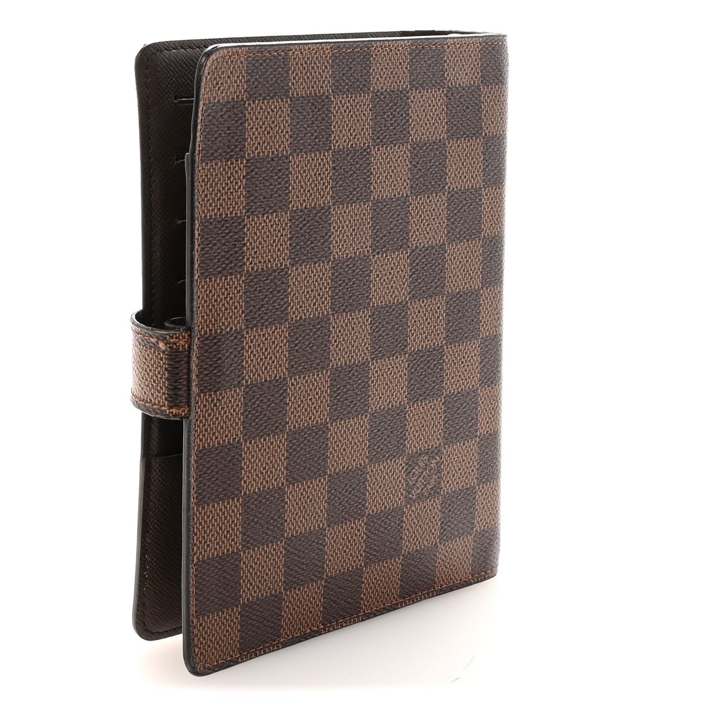 Damier Ebene Medium Ring Agenda Cover