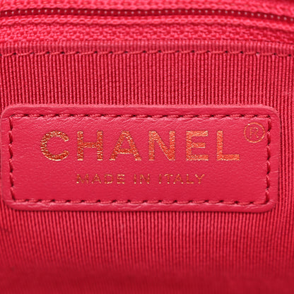 Chanel Caviar Quilted Small Fashion Therapy Bowling Bag Dark Pink 6 of 14