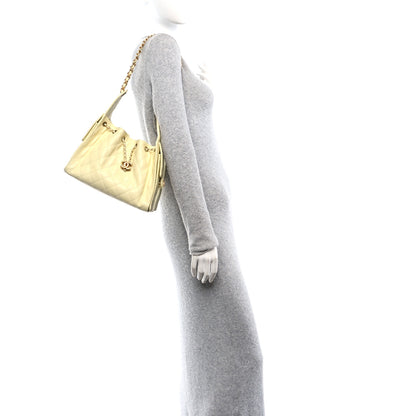 Chanel Caviar Quilted Small Chanel 25 Handbag Light Yellow 3 of 10