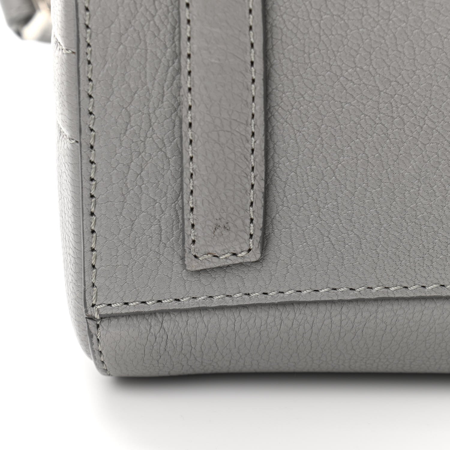 Givenchy Sugar Goatskin Mini Antigona Pearl Grey 12 of 12