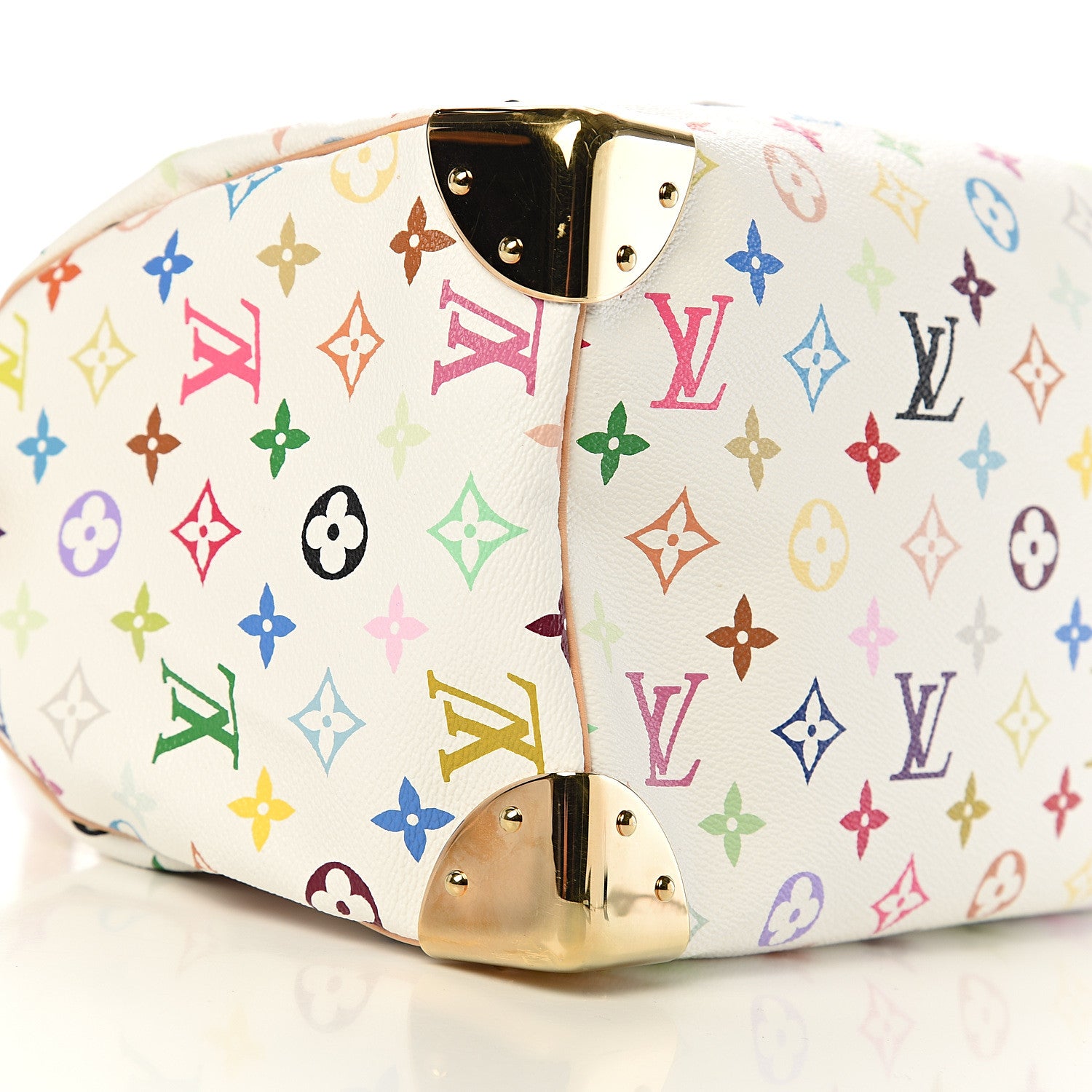 Louis Vuitton Monogram Multicolor Speedy 30 White 6 of 8