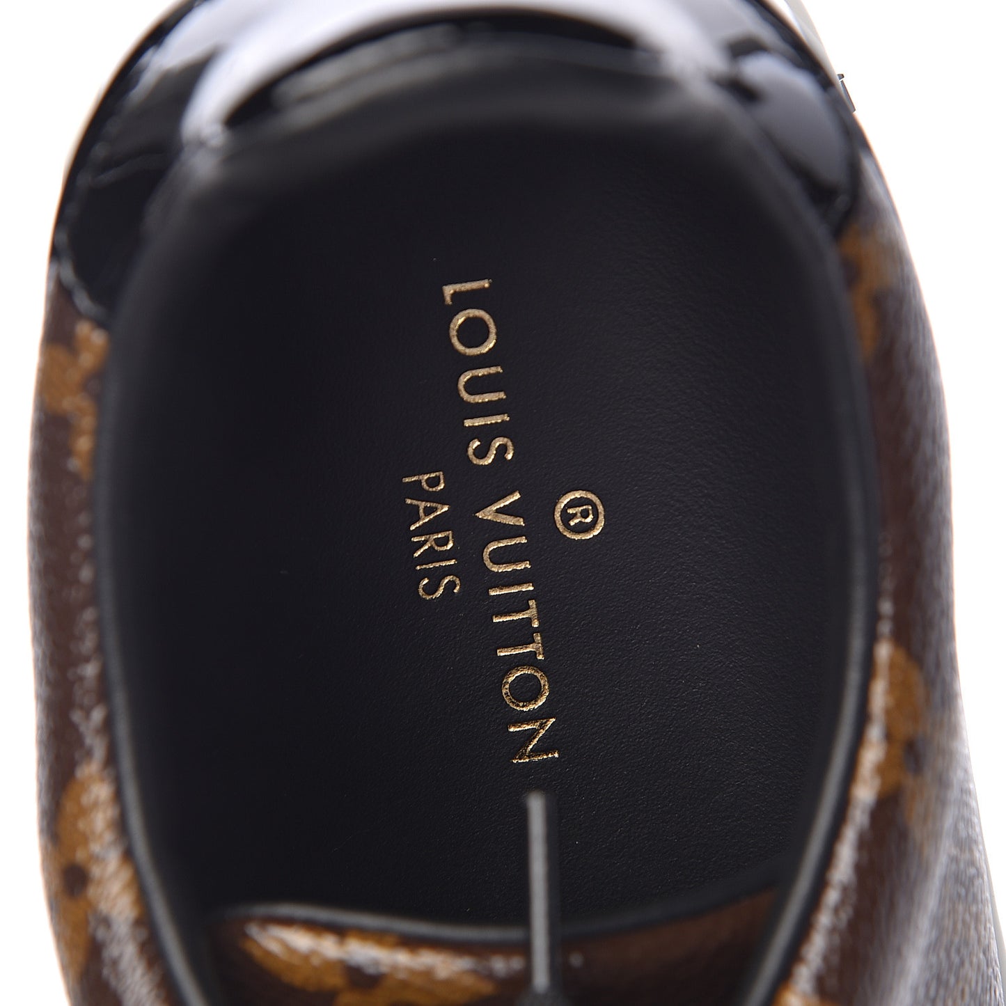 Patent Monogram Frontrow Sneakers 38