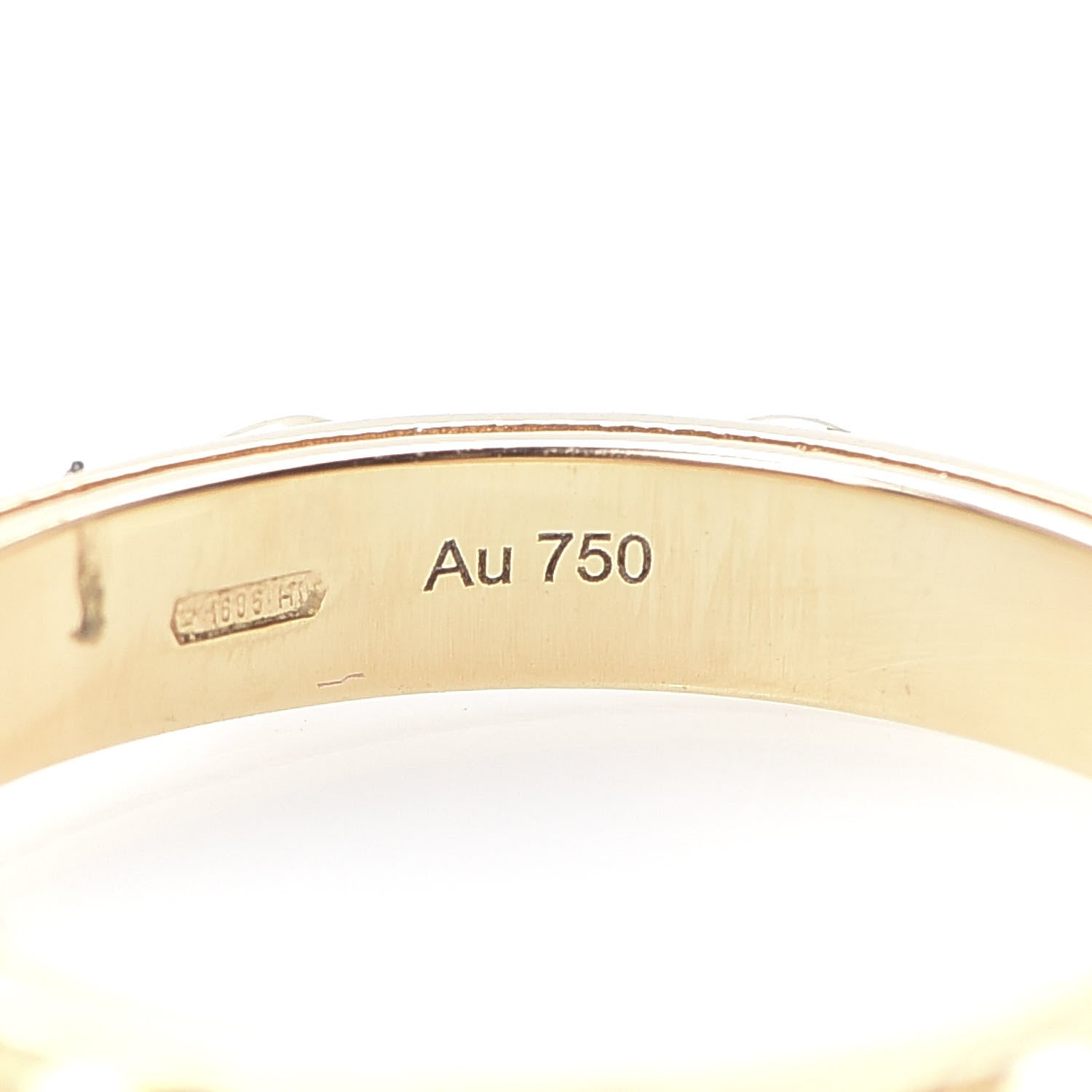 Gucci 18K Yellow Gold Running G Ring 52 6 5 of 7