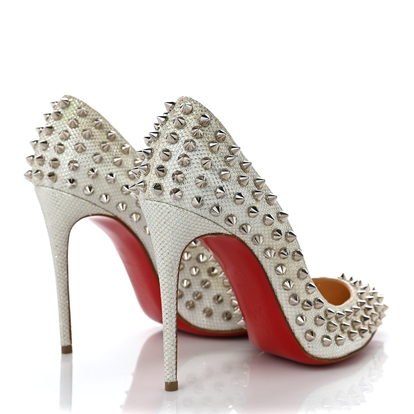Glitter Diams Follies Spikes 100 Pumps 36 Colombe