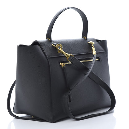 Celine Grained Calfskin Mini Belt Bag Black 3 of 11