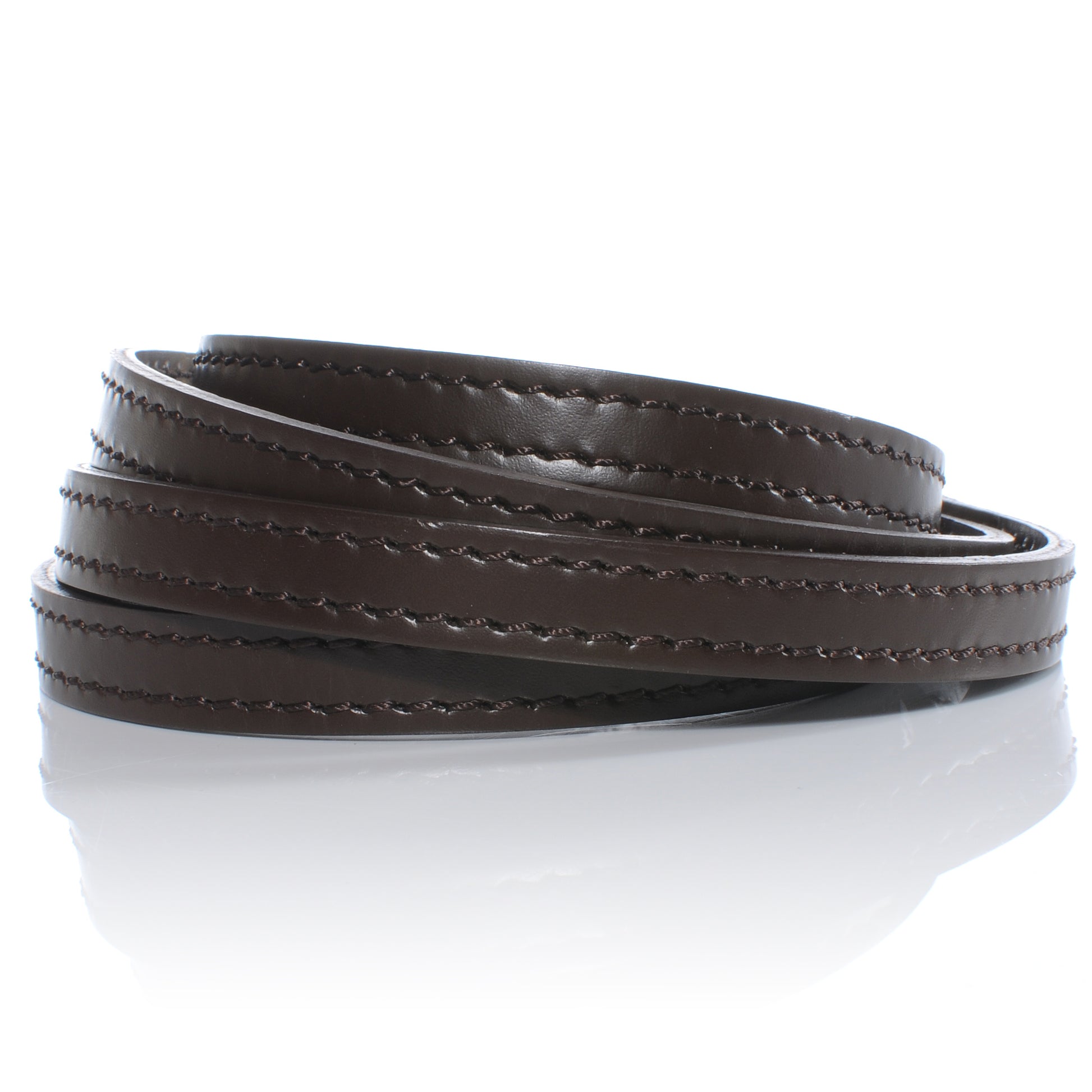 Louis Vuitton Calfskin Shoulder Strap Brown 3 of 4