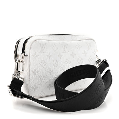 Louis Vuitton Taiga Monogram Alpha Messenger Optic White 3 of 13