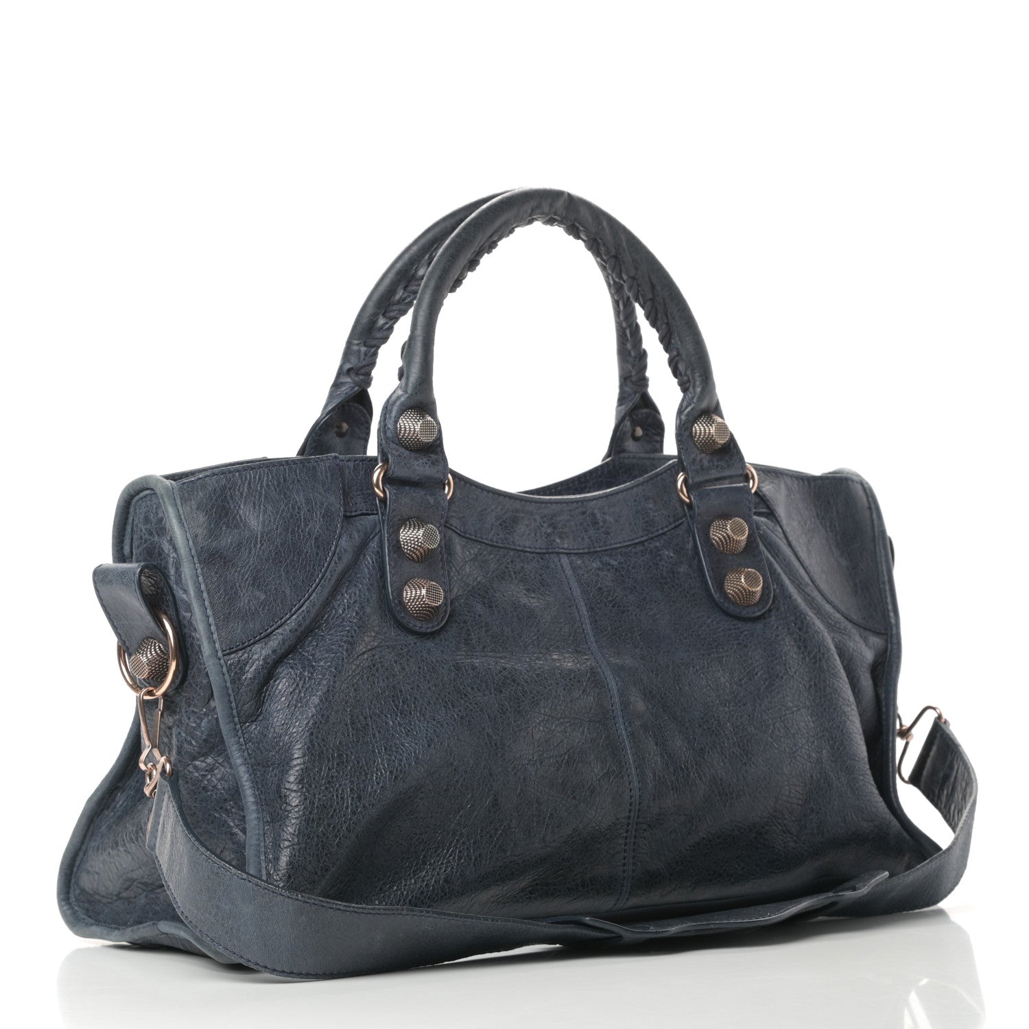 Balenciaga Agneau Giant 21 Rose Gold Hardware Part Time Dark Night 3 of 14