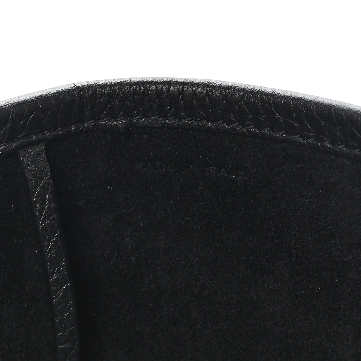 Grained Calfskin Medium N/S Park Tote Black