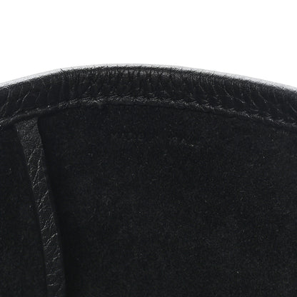 The Row Grained Calfskin Medium N/S Park Tote Black 6 of 10
