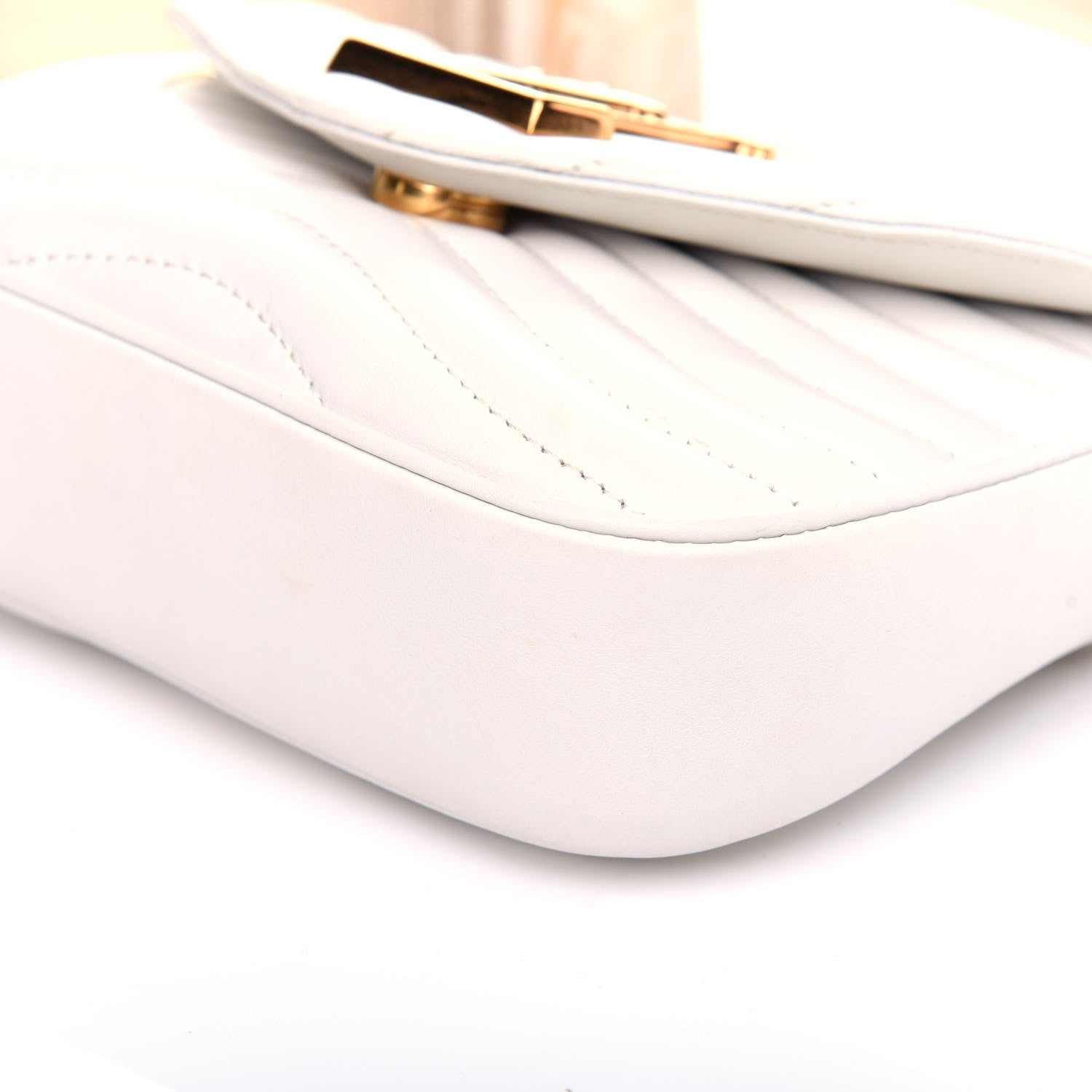 Louis Vuitton Calfskin New Wave Multi Pochette Snow 7 of 16