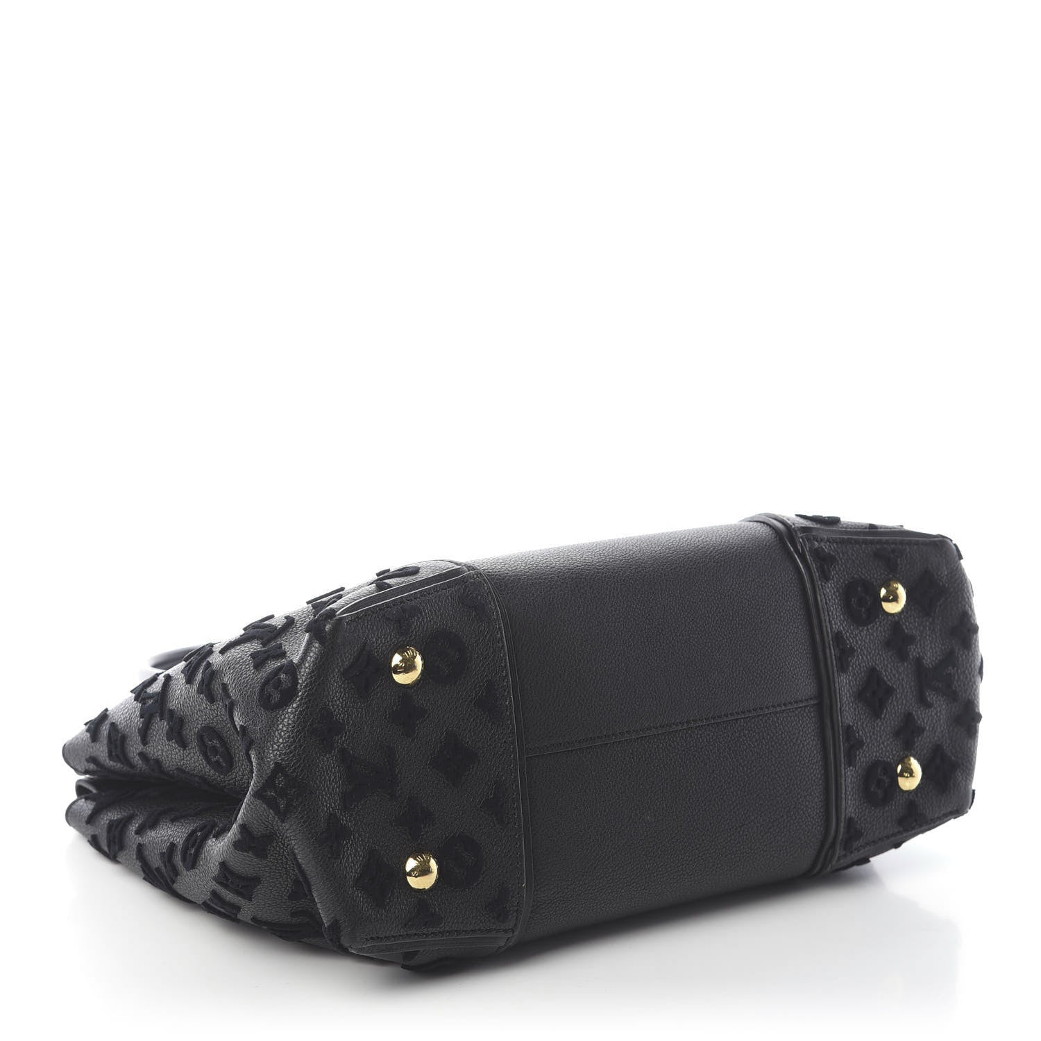 Louis Vuitton Veau Cachemire Tote W PM Black 4 of 9