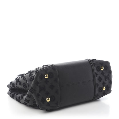 Louis Vuitton Veau Cachemire Tote W PM Black 4 of 9