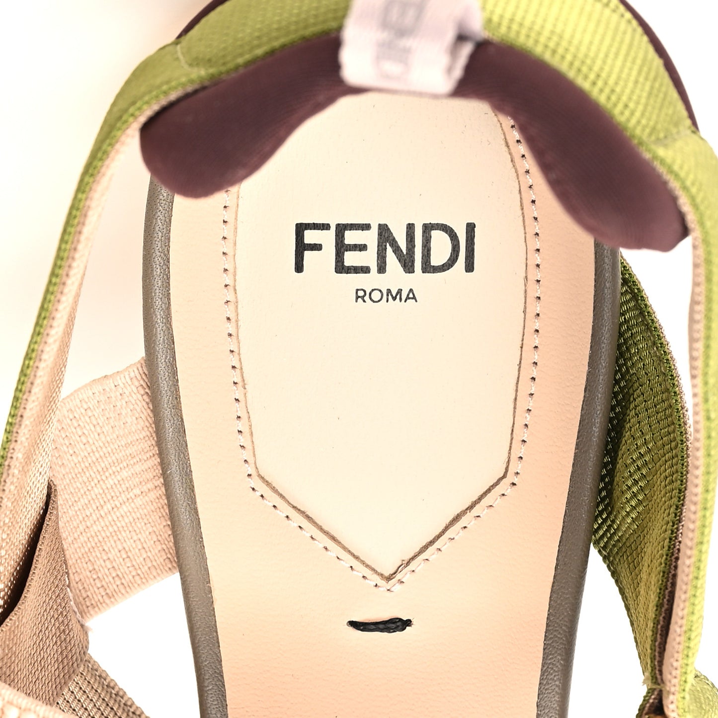 Mesh Vitello FF Colibri 100mm Slingback Pumps 39 Rose Multicoor