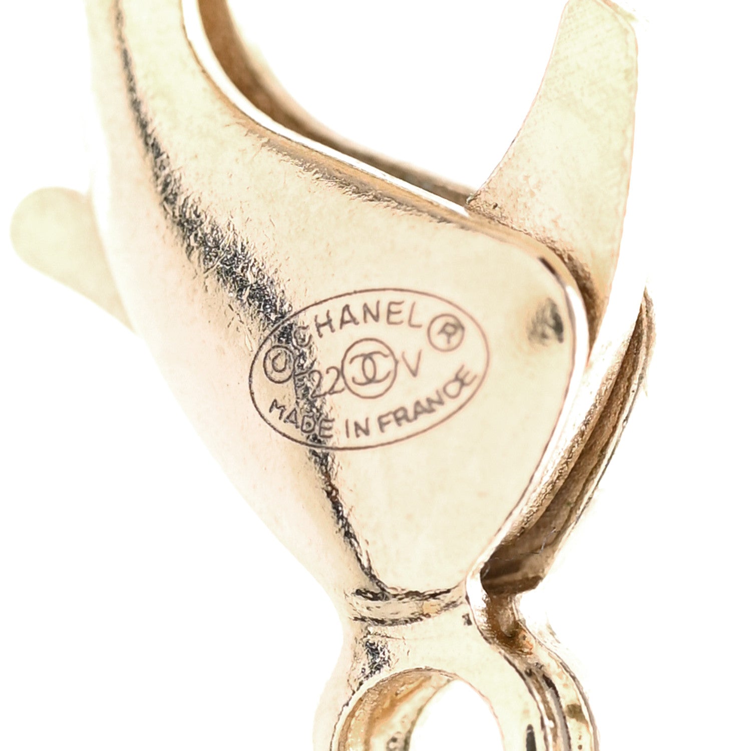 Chanel Pearl CC 100th Anniversary Necklace Light Gold 4 of 6