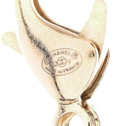 Chanel Pearl CC 100th Anniversary Necklace Light Gold 4 of 6