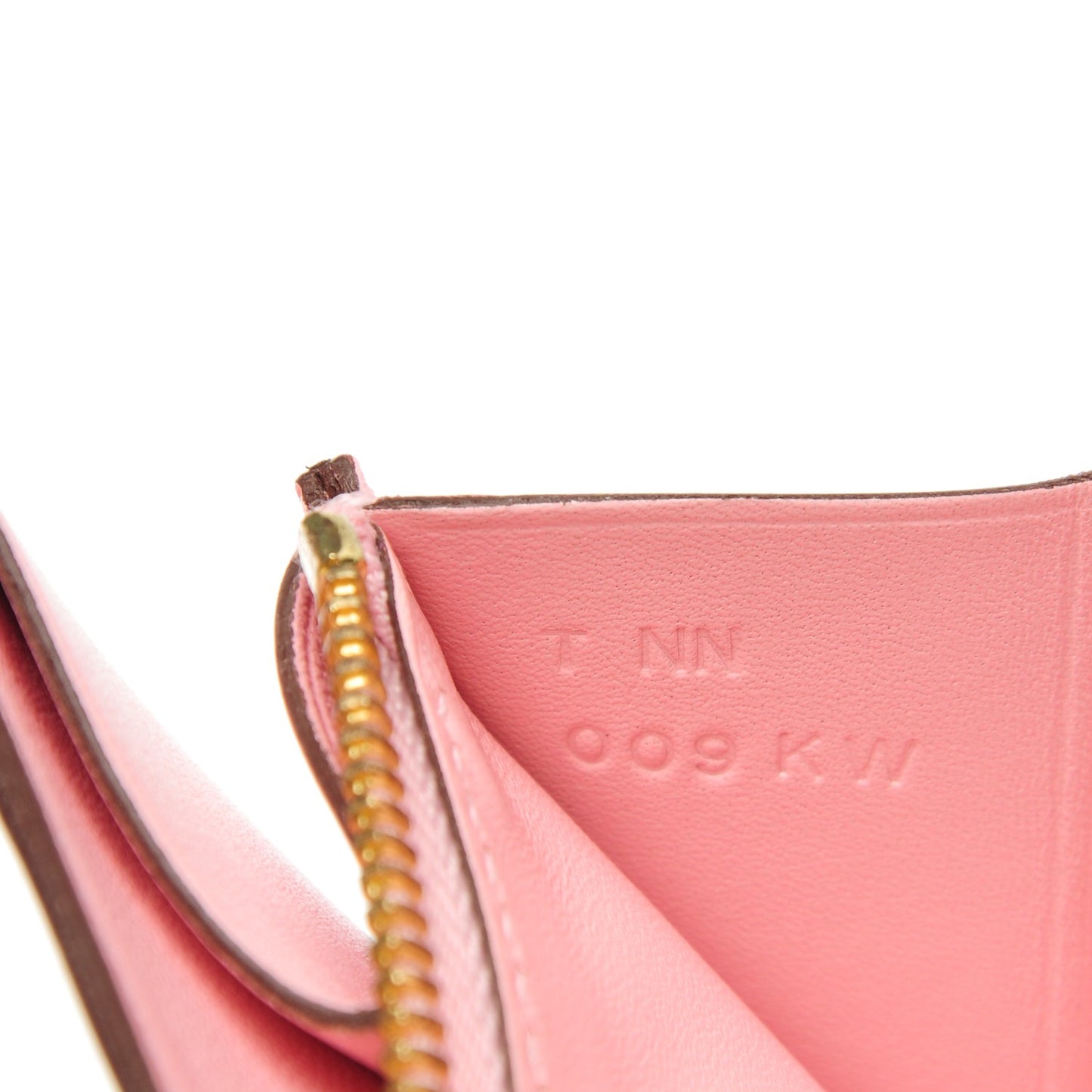 Tadelakt Lizard Constance Short Wallet Rose Sakura Bougainvillea