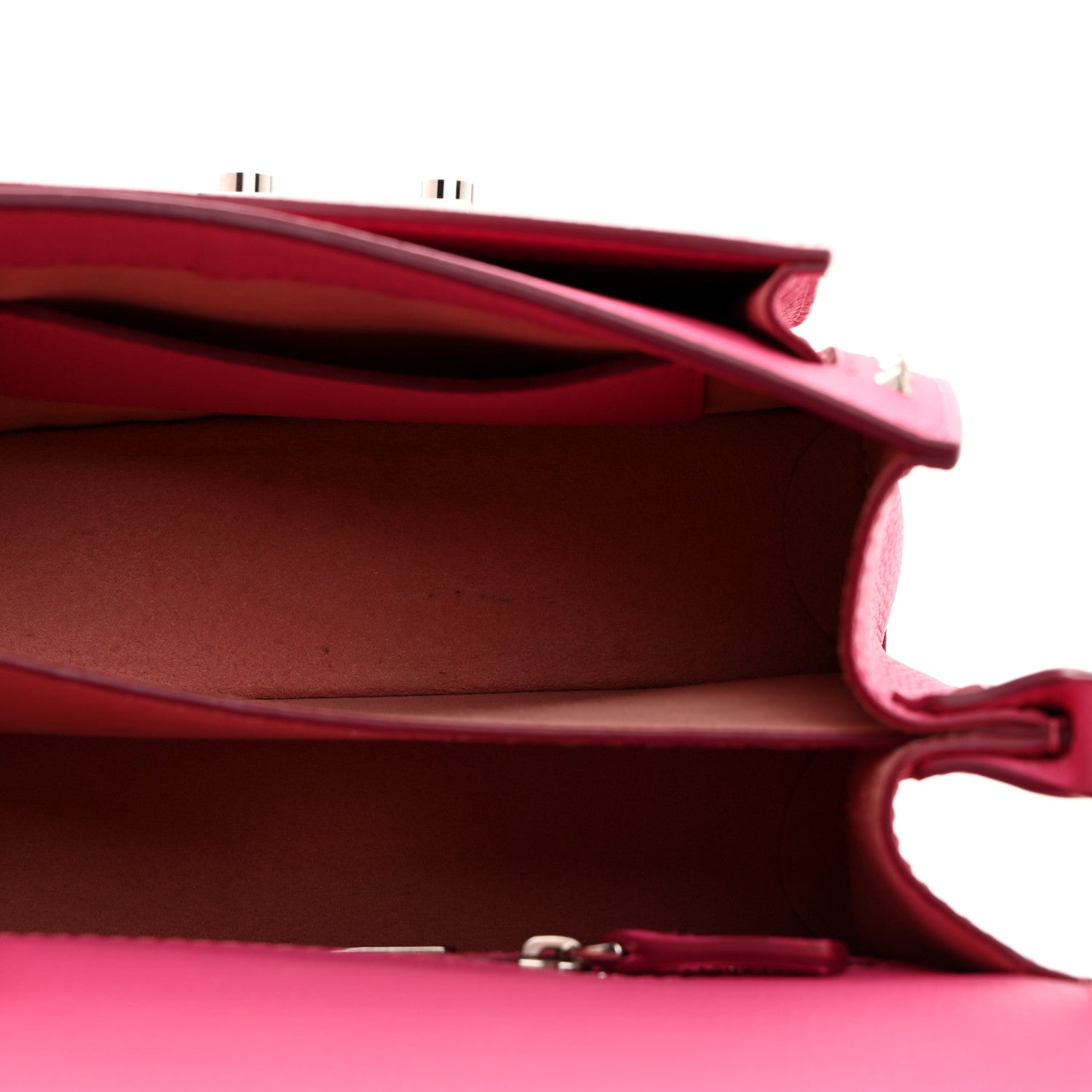 MCM Calfskin Studded Mini Patricia Crossbody Bag Sugar Pink 5 of 10