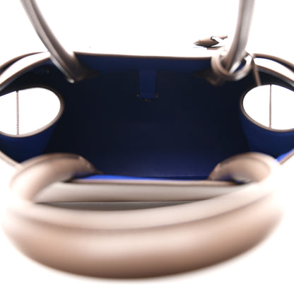 Salvatore Ferragamo Calfskin Medium Hug Bag Clay Lapis 5 of 10