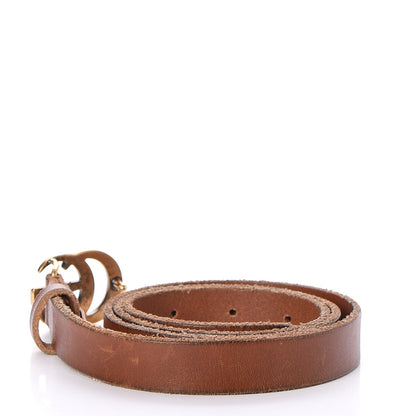 Gucci Faded Calfskin Double G 20mm Belt 85 34 Cuir 3 of 5