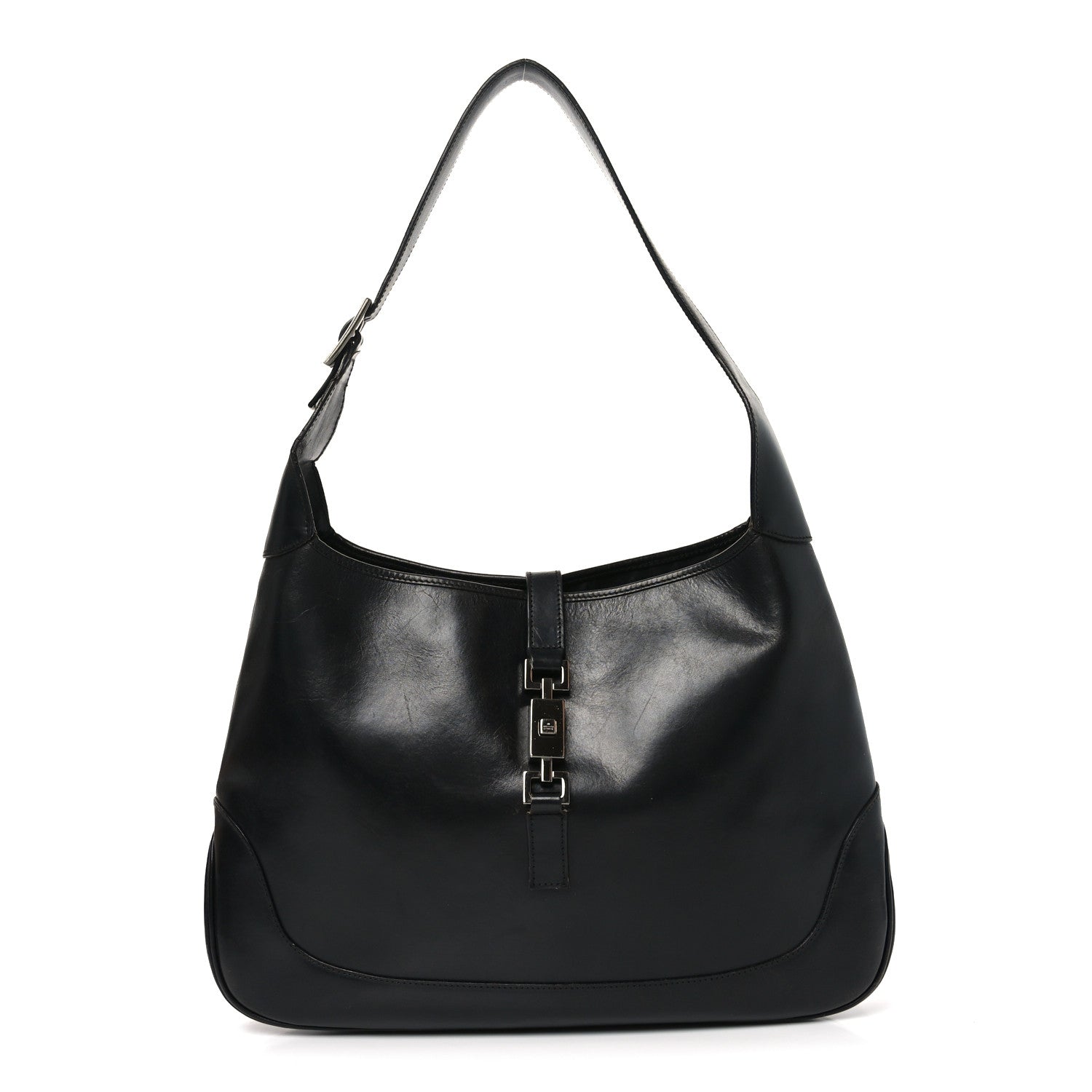Gucci Calfskin Jackie O Hobo Black 1 of 10