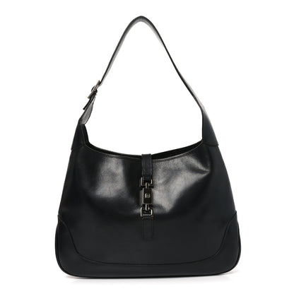 Gucci Calfskin Jackie O Hobo Black 1 of 10