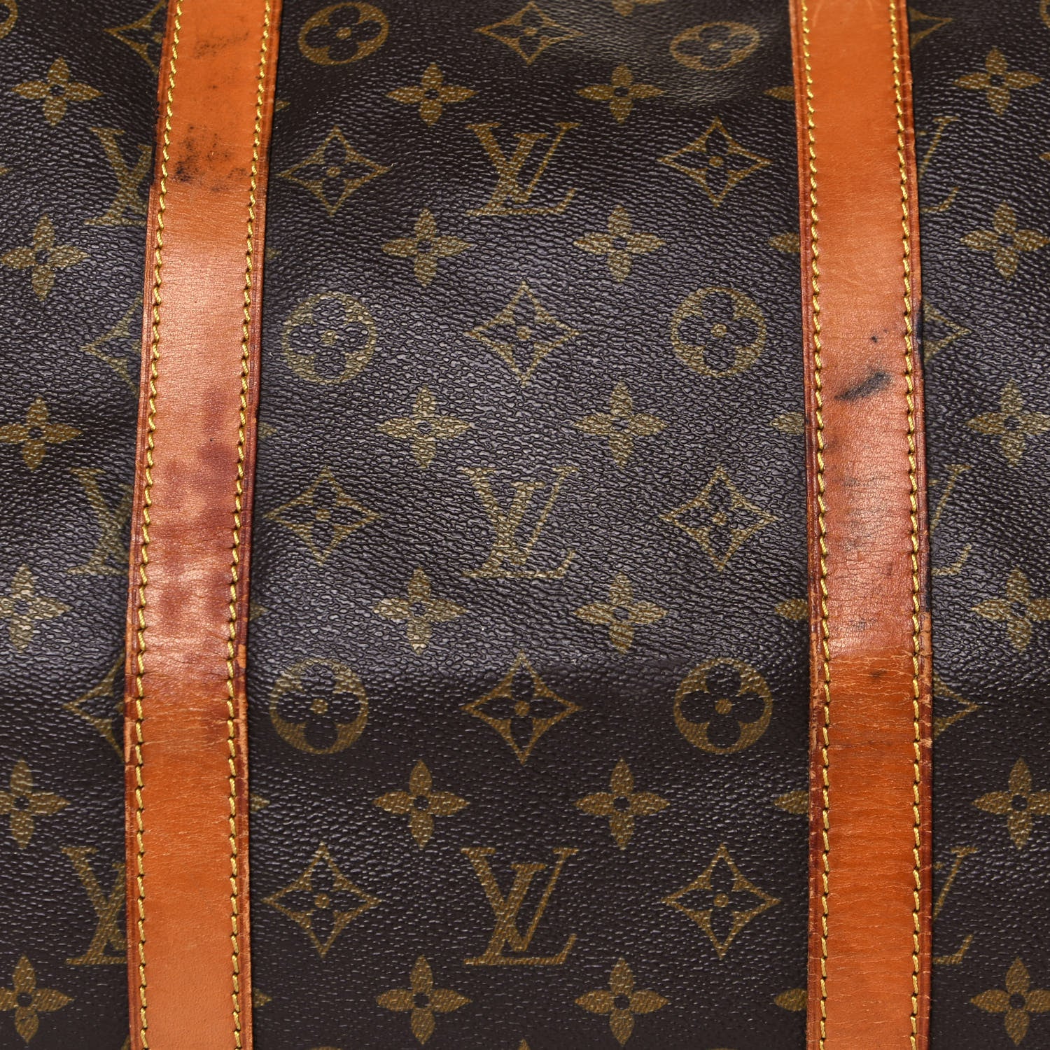 Louis Vuitton Monogram Keepall Bandouliere 55 8 of 27
