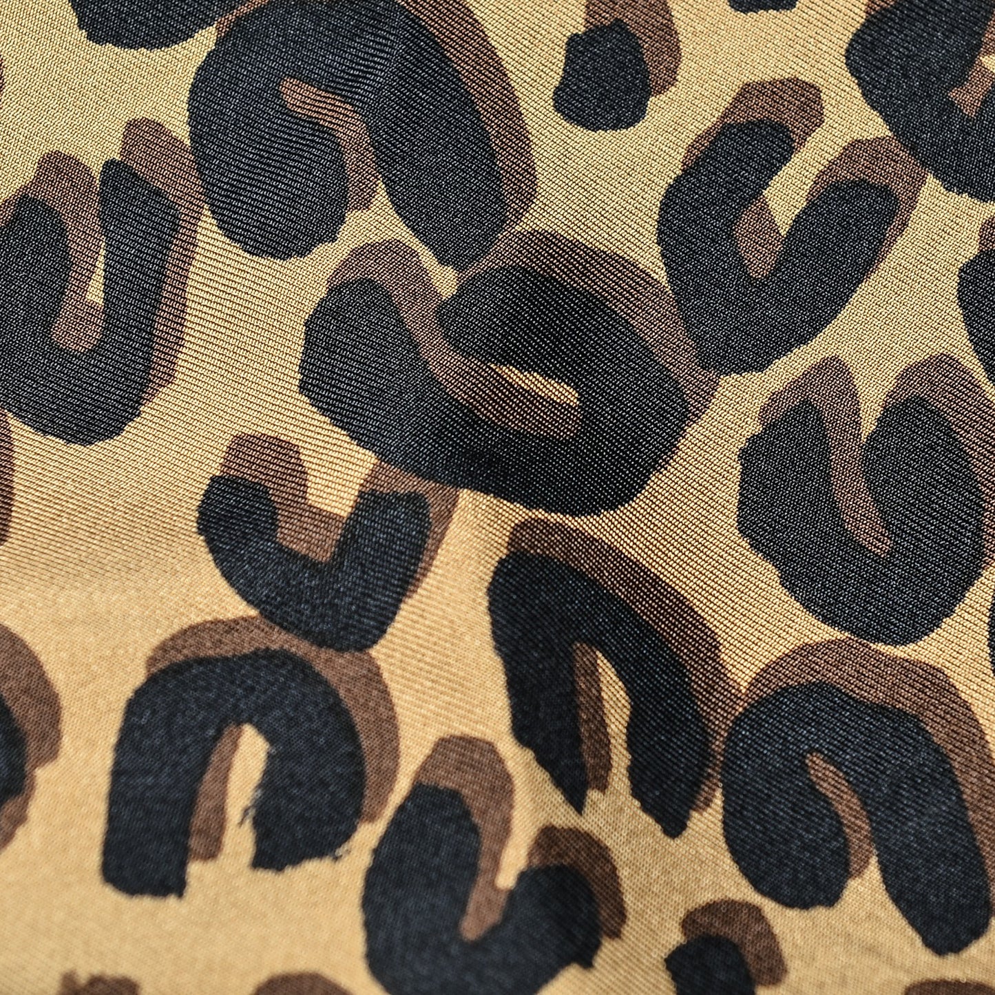 Silk Leopard Snood Scarf