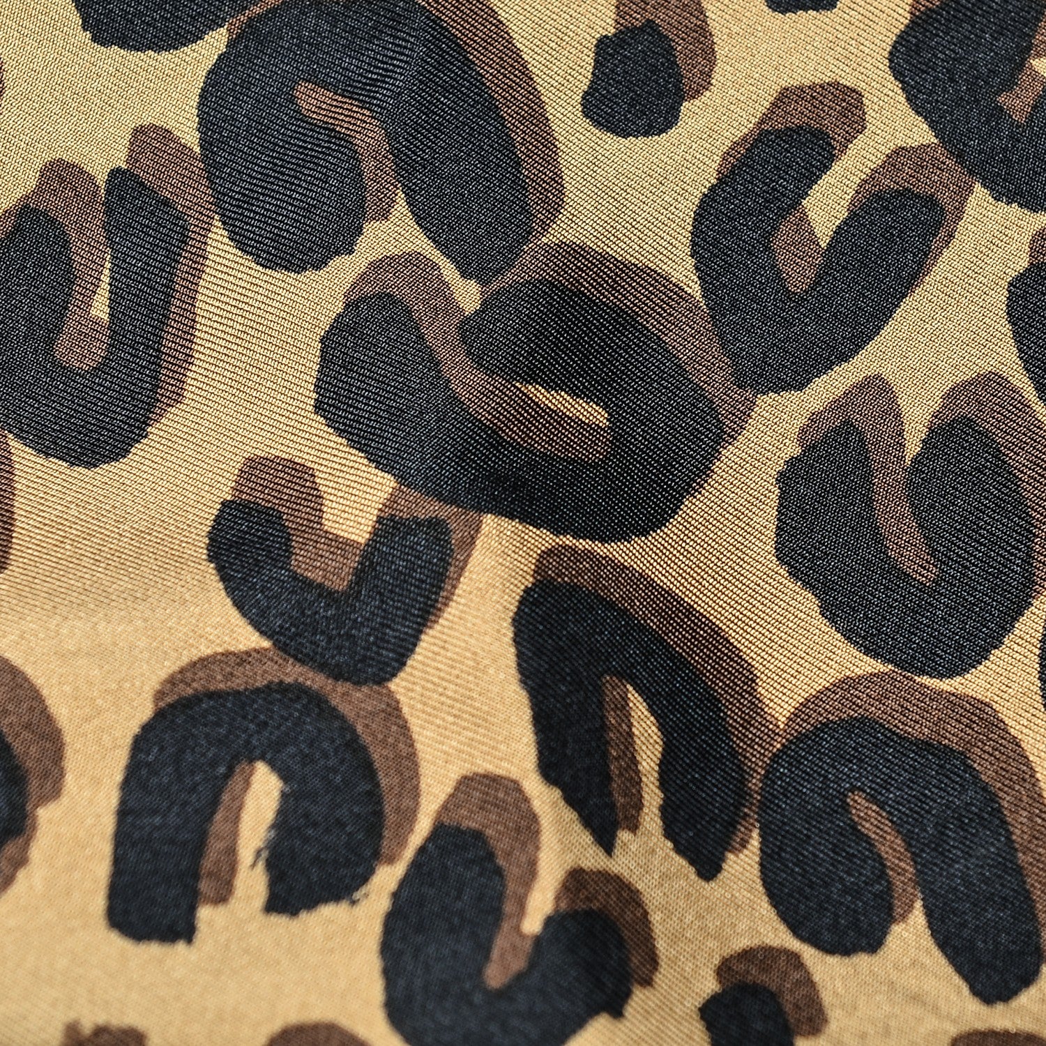 Louis Vuitton Silk Leopard Snood Scarf 6 of 7