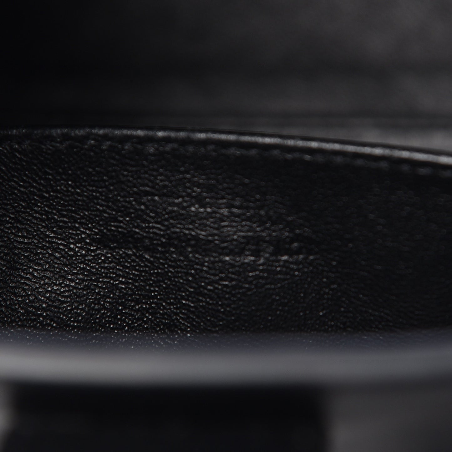 Calfskin Monogram Baby Cabas Black