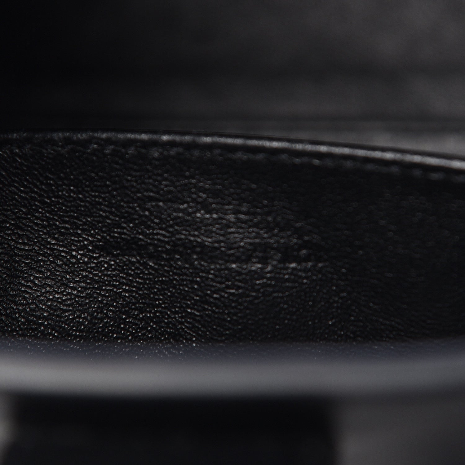 Saint Laurent Calfskin Monogram Baby Cabas Black 7 of 10