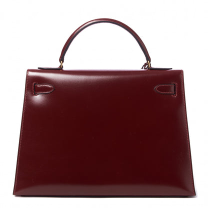 Hermes Box Kelly Sellier 32 Rouge H 3 of 27