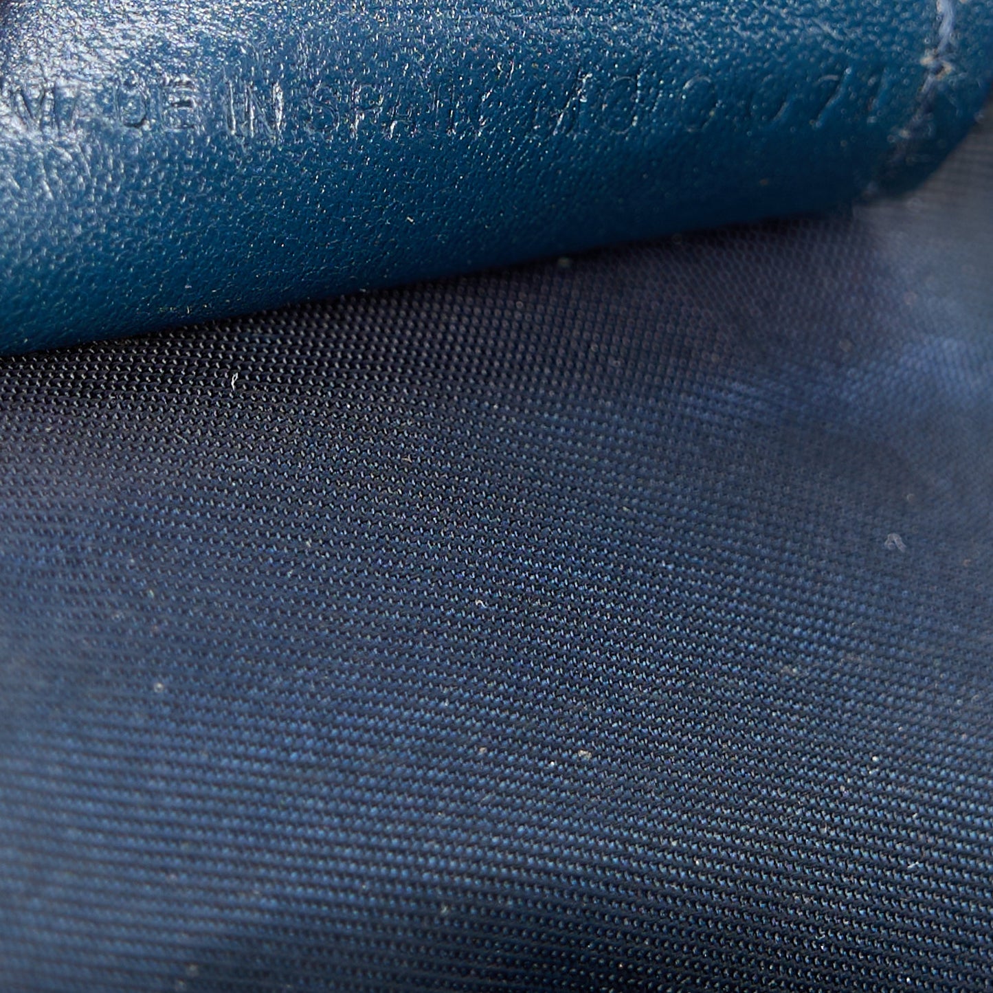 Monogram Mini Saddle Pochette Navy