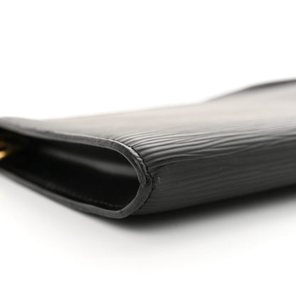 Louis Vuitton Epi Pochette Accessories 24 Black 9 of 10