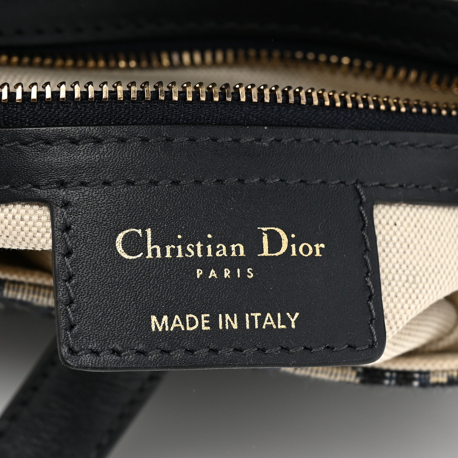 Christian Dior Oblique Saddle Bag Blue 6 of 9