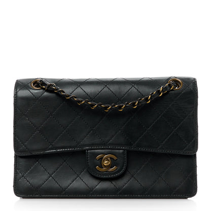 Chanel Calfskin Stitched Medium Single Flap Black 1 of 10