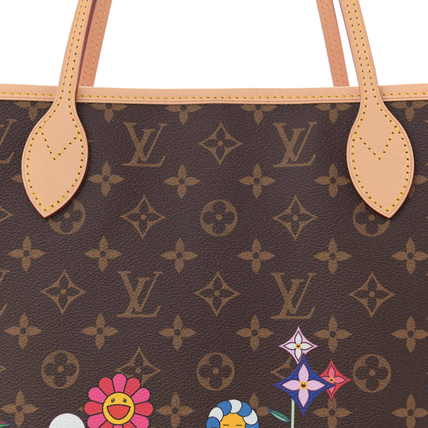LV X TM Monogram Flowers Neverfull MM