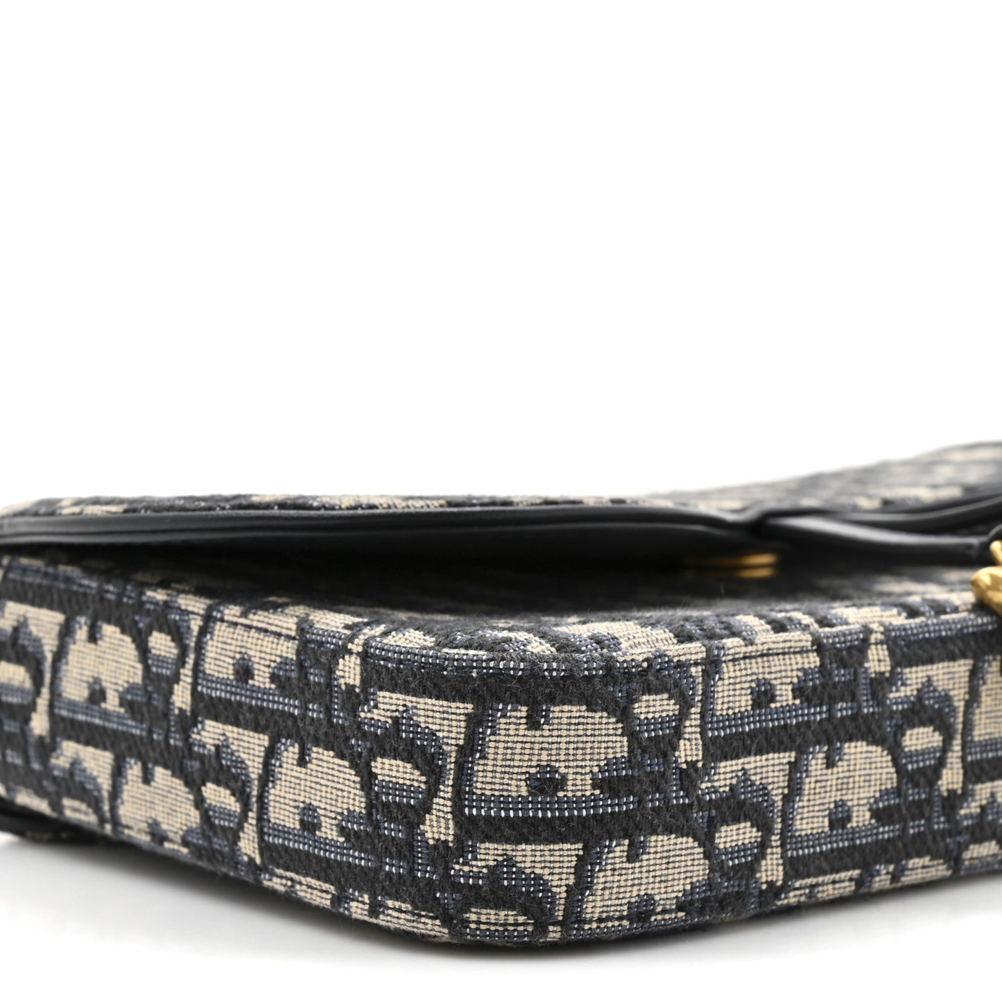 Oblique Saddle Chain Pouch Blue