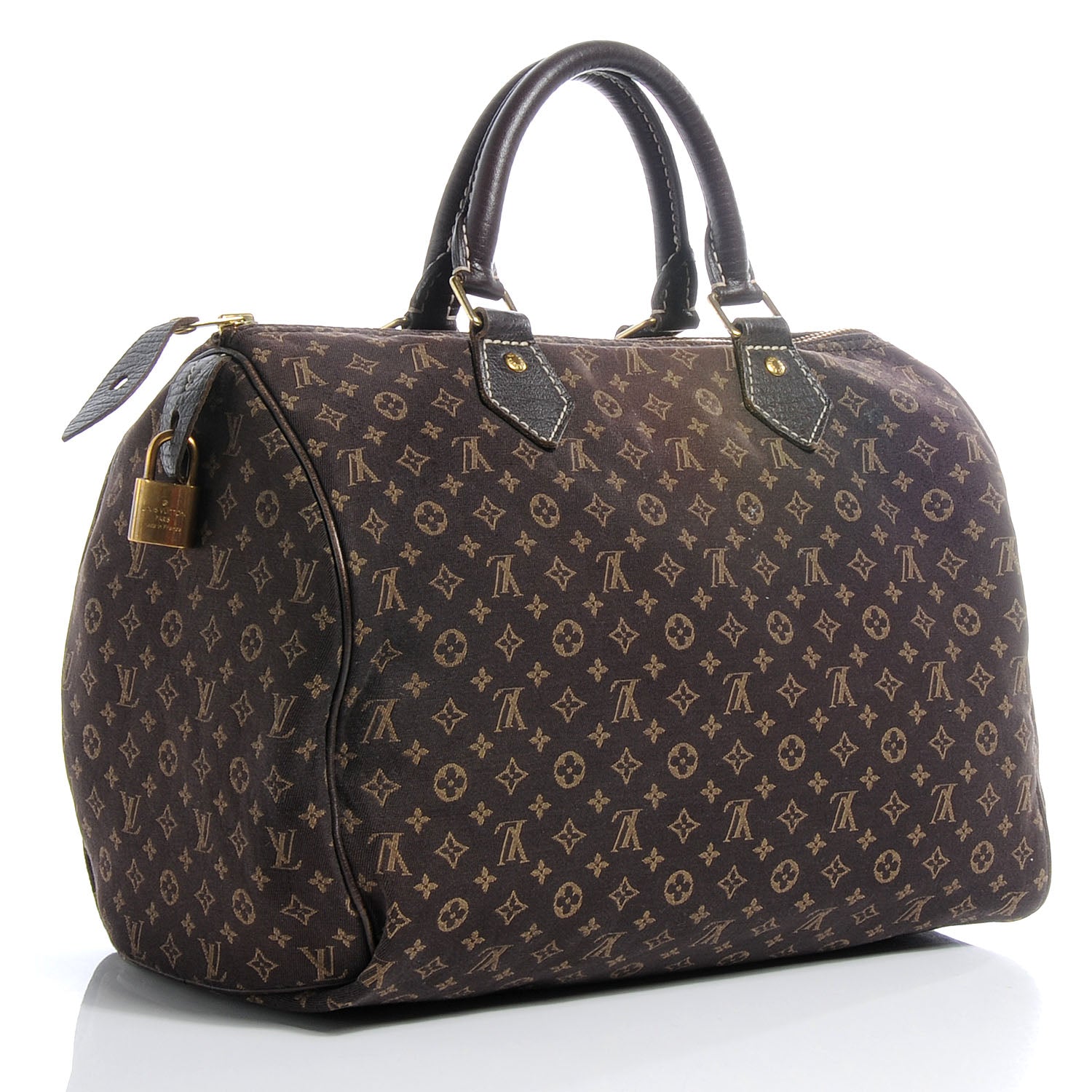 Louis Vuitton Mini Lin Speedy 30 Ebene 3 of 9