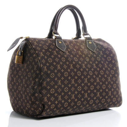 Louis Vuitton Mini Lin Speedy 30 Ebene 3 of 9
