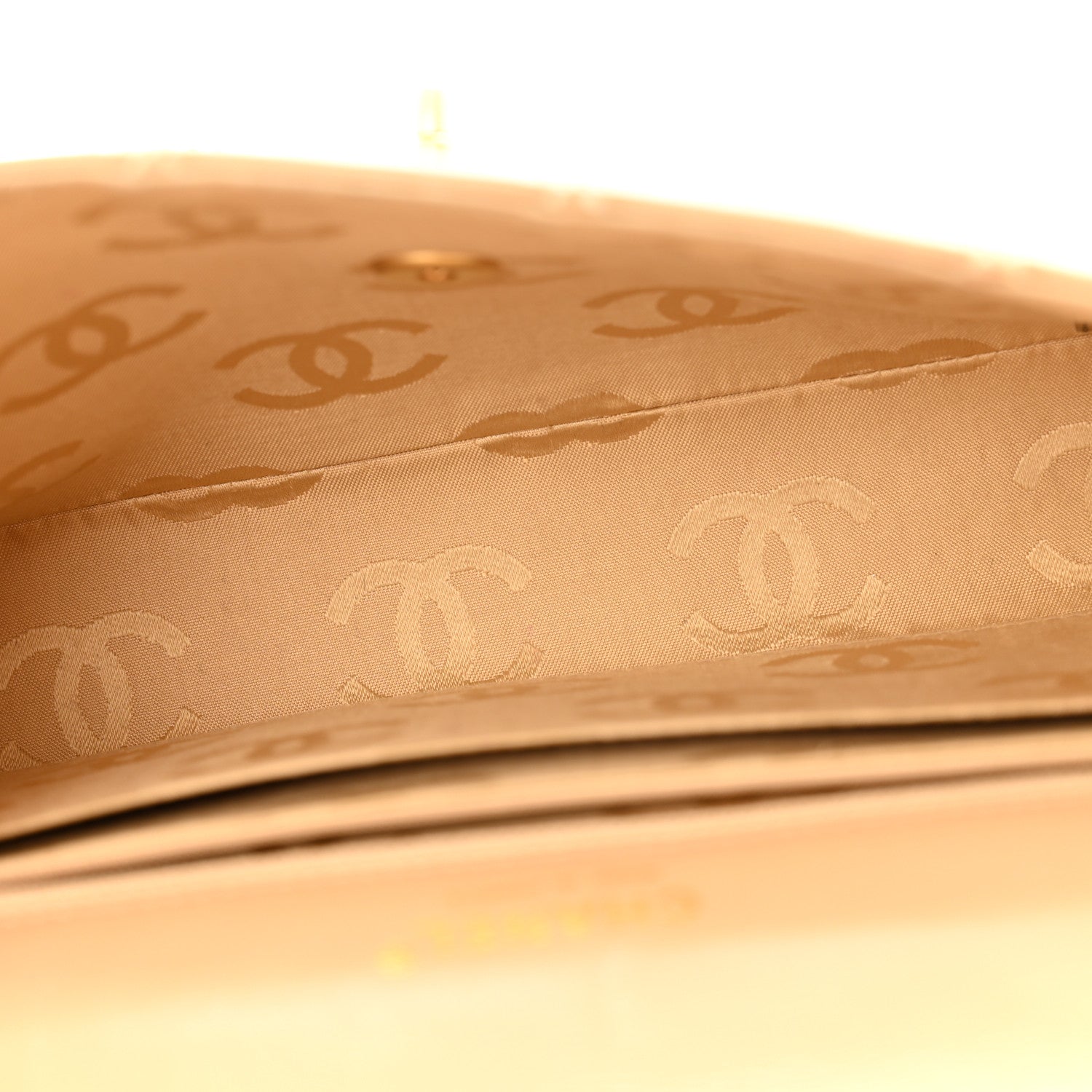Chanel Calfskin Quilted Medium Wild Stitch Flap Beige 5 of 16