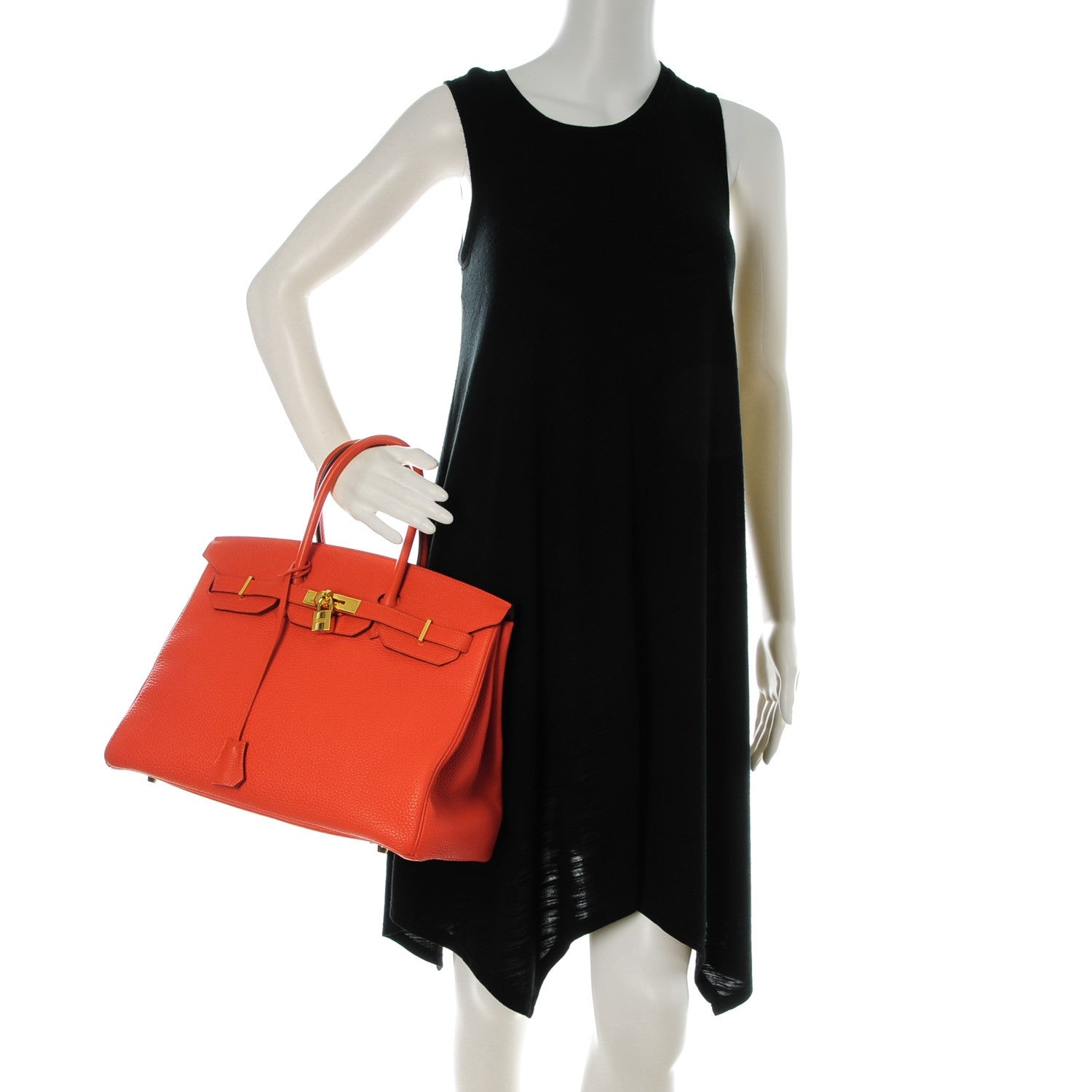 Hermes Togo Birkin 35 Capucine 2 of 26