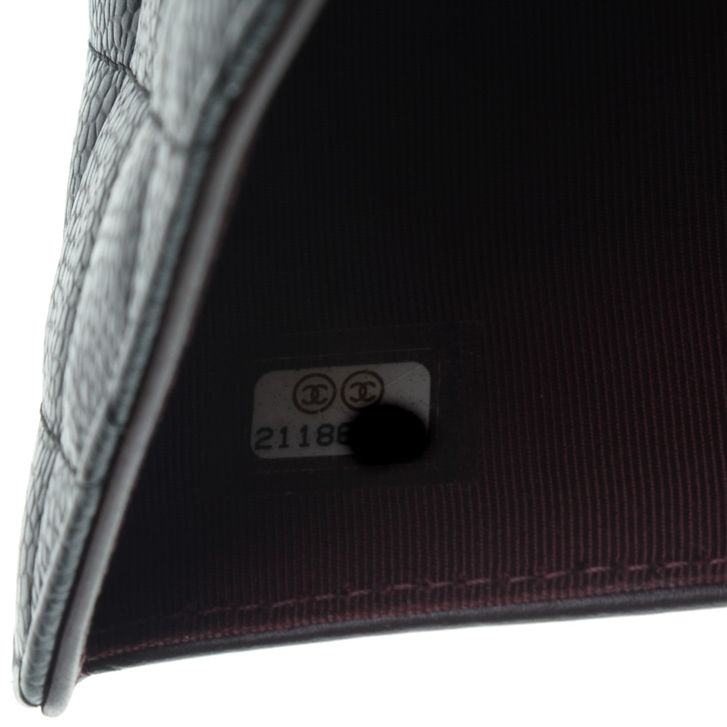 Chanel Caviar Quilted Yen Wallet Black 8 of 8