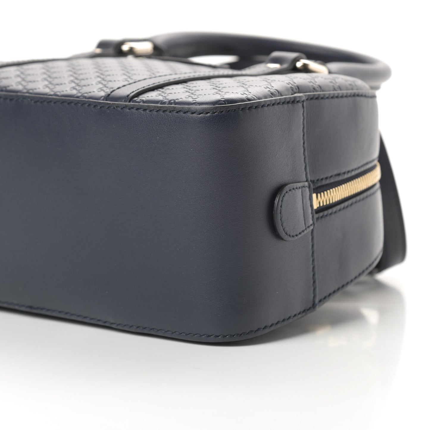 Soft Microguccissima Small Crossbody Bag Blue