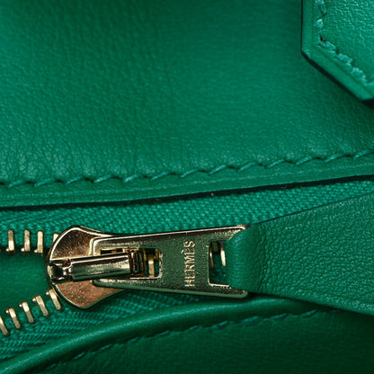 Hermes Swift Birkin 25 Vert Vertigo 27 of 35