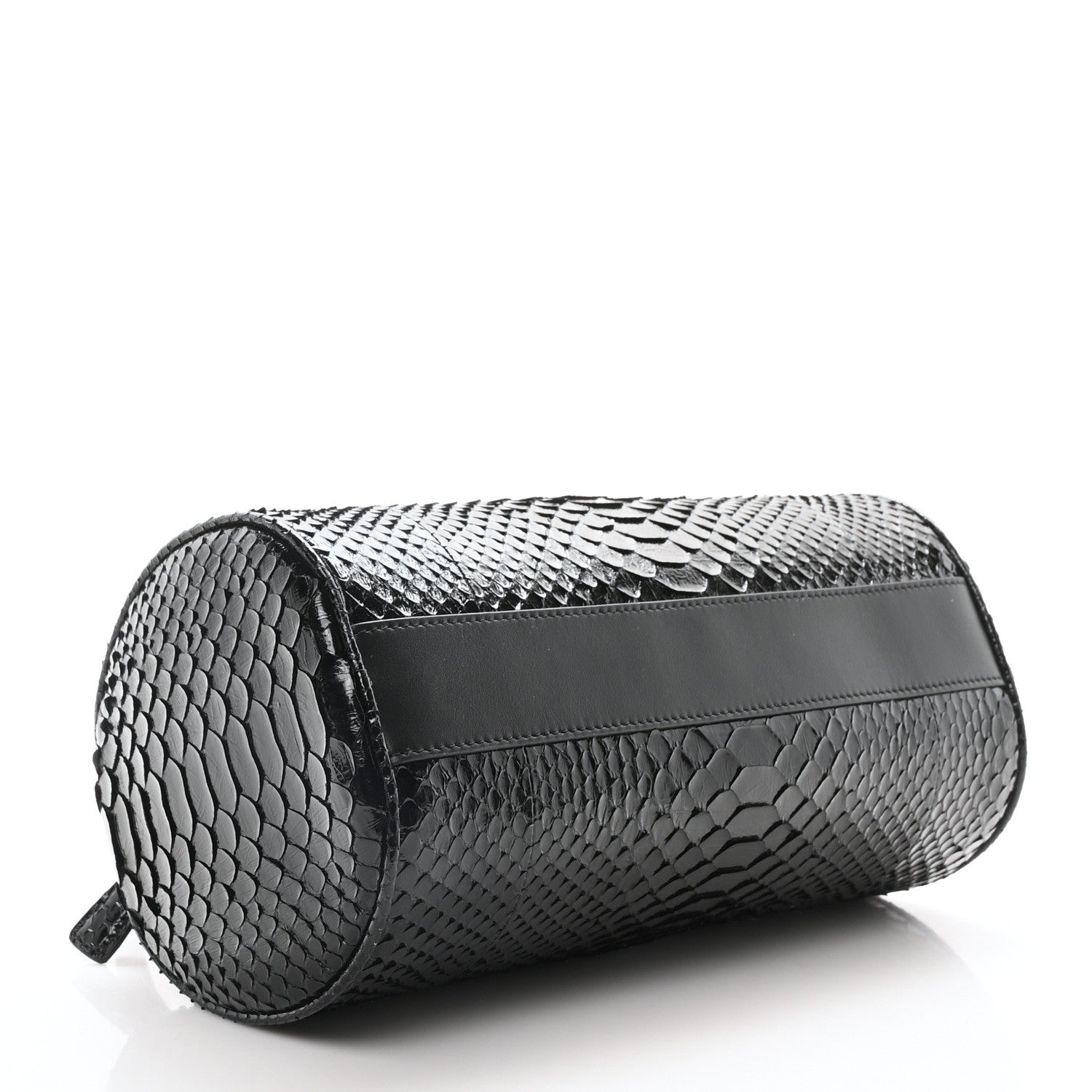 The Row Snakeskin Edith Bag Black 4 of 9