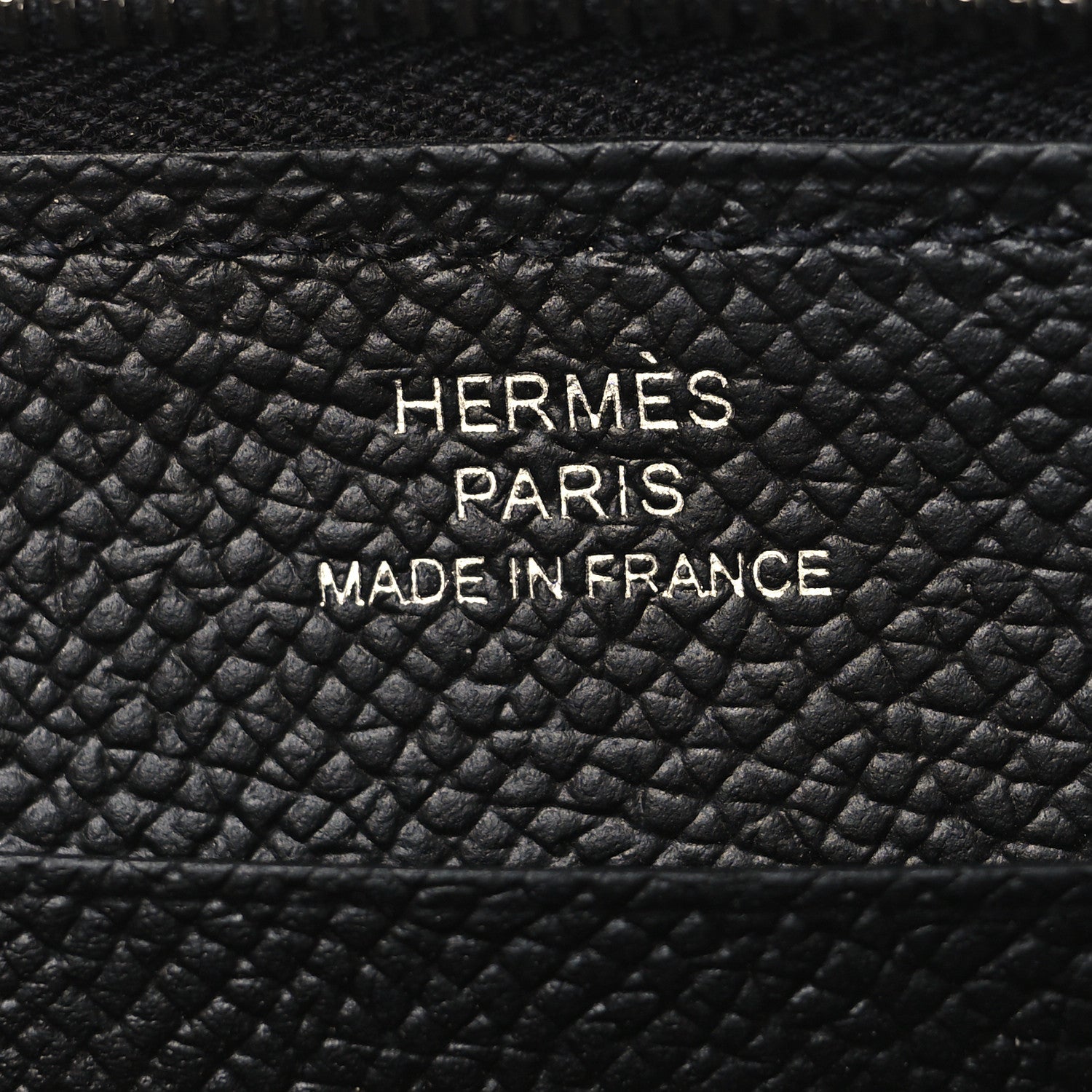 Hermes Epsom Azap Mini Wallet Black 6 of 7