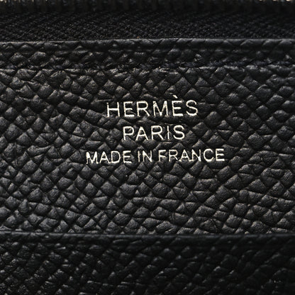 Hermes Epsom Azap Mini Wallet Black 6 of 7