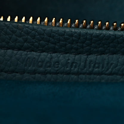 Celine Grained Calfskin Medium Phantom Luggage Ocean 7 of 10