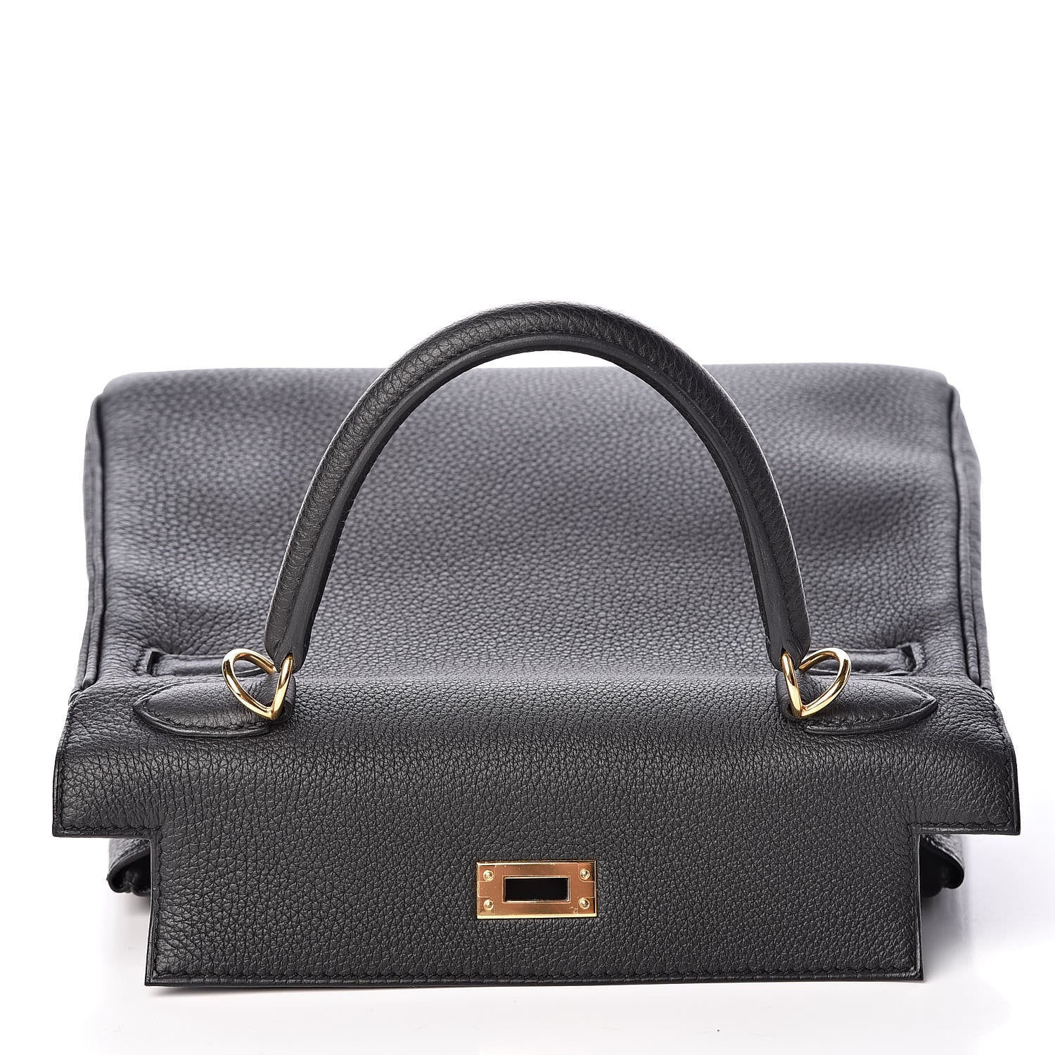 Hermes Togo Kelly Retourne 25 Black 17 of 34